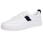 کفش اسپرت سفید مشکی 12389 - تصویر 16